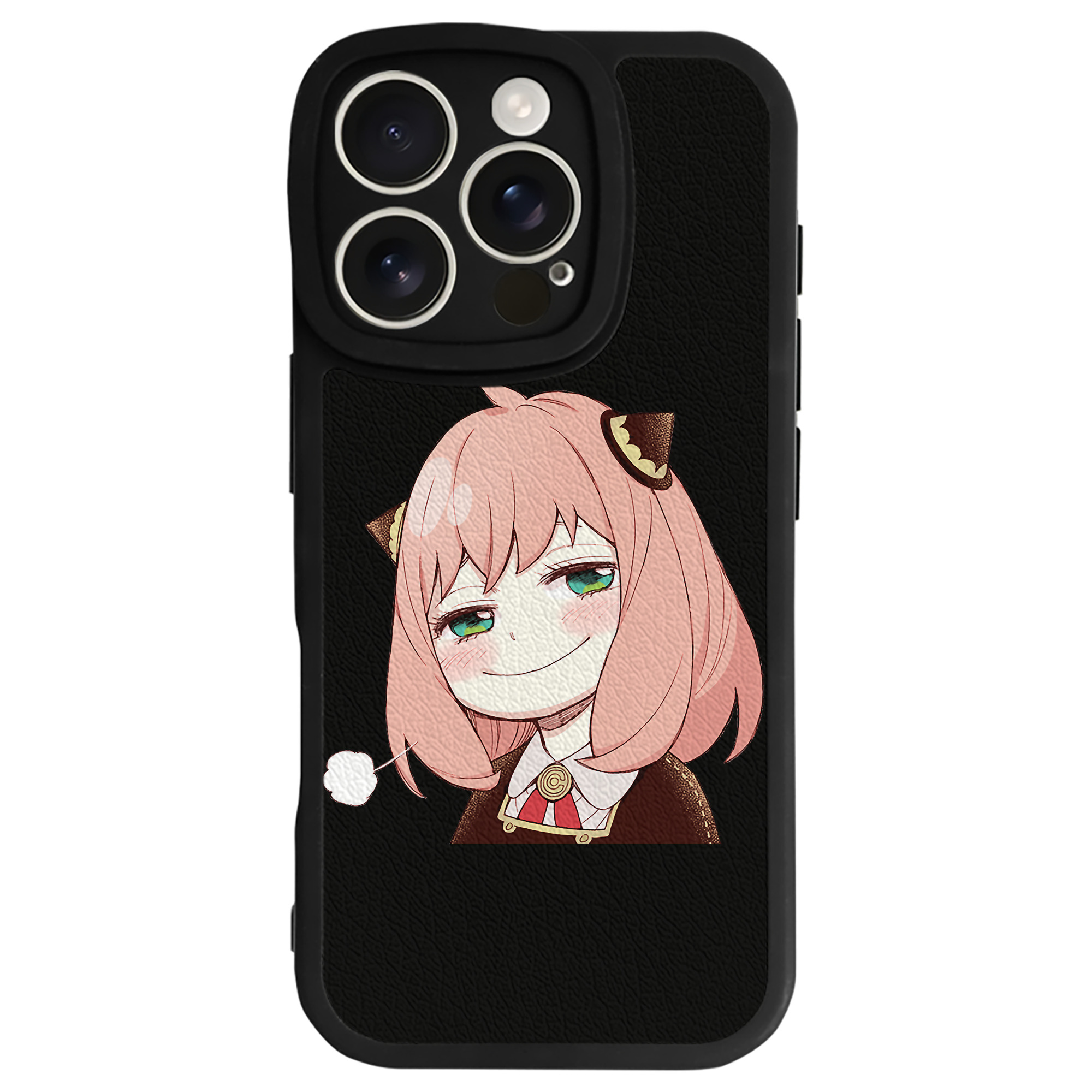（画像用） SPY×FAMILY间谍家家酒 【iPhone 16シリーズ対応】シリコンスマホケース（レザー調） 材質：シリコン